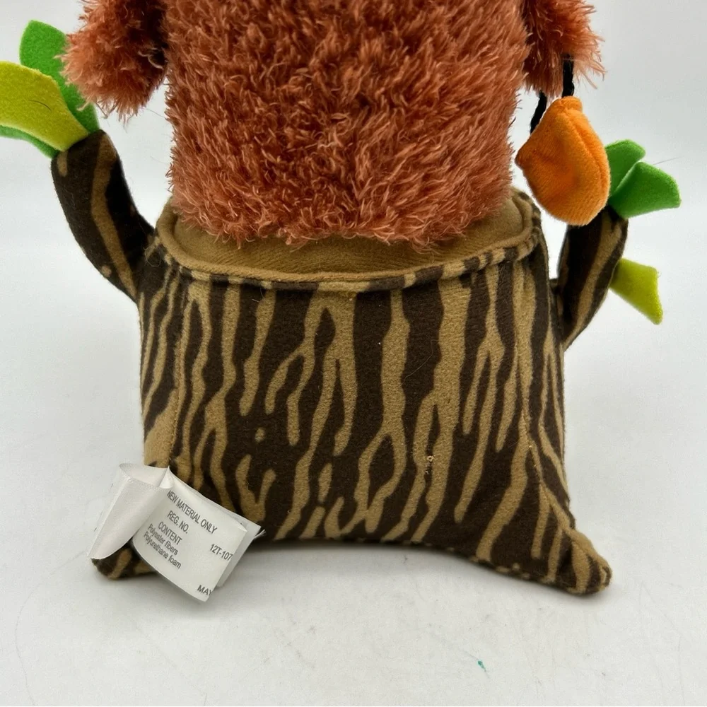 Hallmark Animated Owl Halloween Somebodys Watching Me 10” Plush Tree Stump